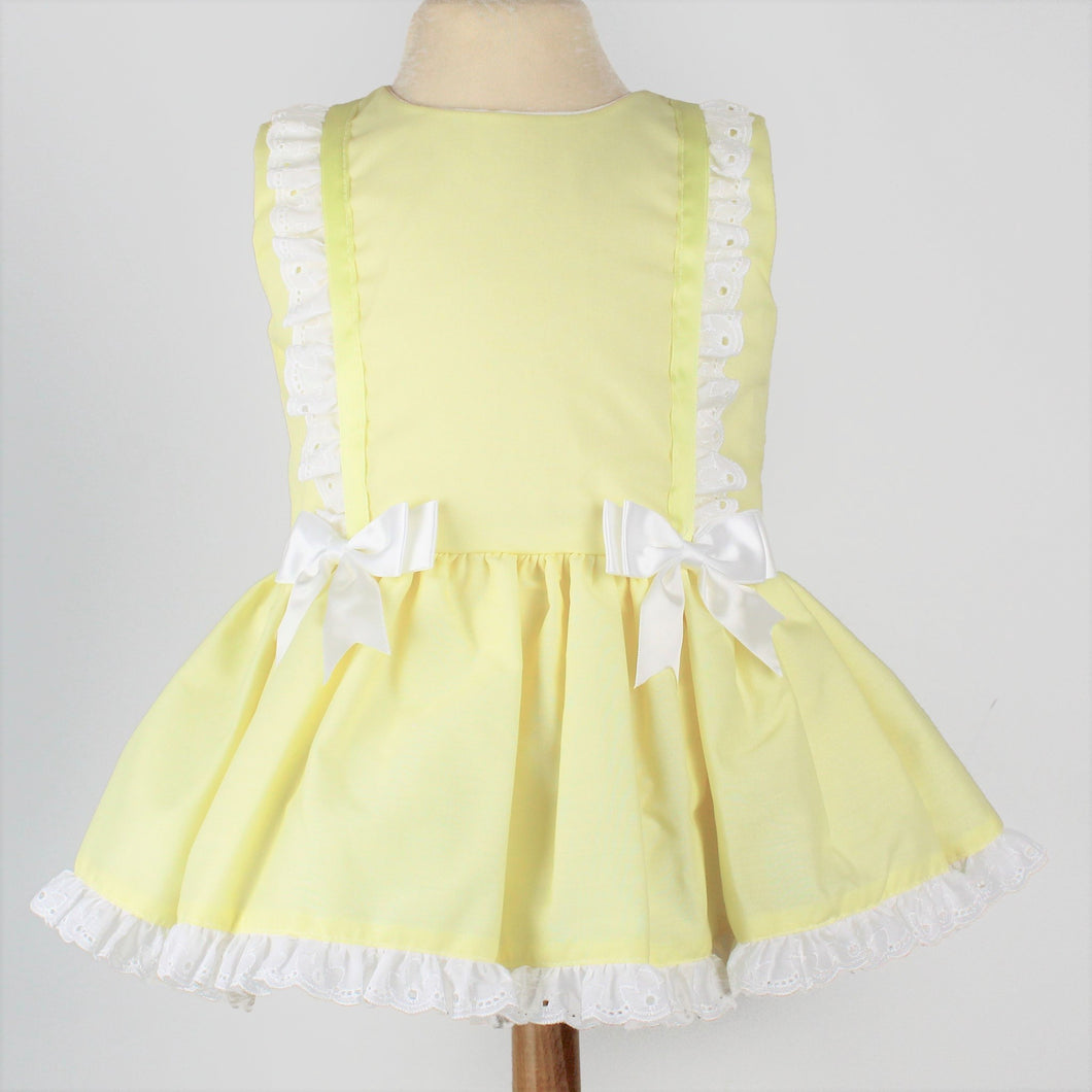 Easter Lemon spanish dress